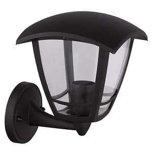 Lampa de exterior FABI MEPHISTO Erste, E27, 60W, IP44, plastic, negru