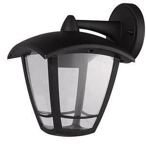 Lampa de exterior FABI MEPHISTO Erste, E27, 60W, IP44, plastic, negru