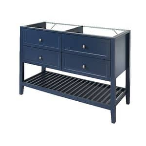 Masca lavoar GoodHome Perma, 120 x 80.6 x 45 cm, albastru