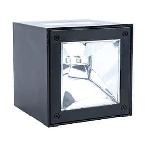 Lampa solara de exterior, LED, 0.08W, IP44, plastic, negru