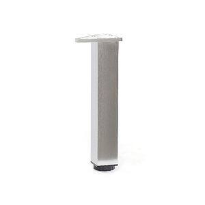 Picior pentru mobilier GOODHOME Portloe, 23 x 4 cm, aluminiu, crom