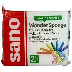 Burete universal SANO Wonder Sponge, 2 bucati