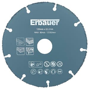 Disc polizor ERBAUER, 125mm
