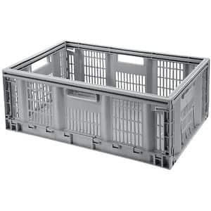 Lada depozitare GOODHOME, 59.7 x 39.8 x 22 cm, 46l, polipropilena, gri