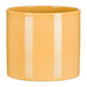 Ghiveci flori SCHEURICH, ceramica, D 14 cm, galben