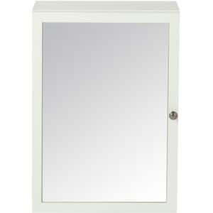 Dulap baie cu oglinda GOODHOME Perma, 50 x 15 x 70 cm, alb