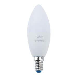 Bec inteligent PHILIPS Wiz, E14, 4.9 W, 470lm, 2700K, lumina calda