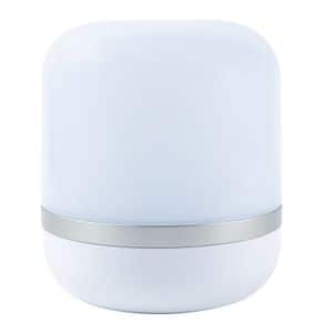 Lampa LED inteligenta portabila WIZ Hero, RGBW, Wi-Fi, 13W, 620 lm, lumina alba si colorata, compatibil Google Assistant/Alexa/Siri, alb