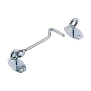 Incuietoare cu carlig Suki, 100x5.5 mm, argintiu