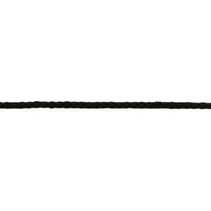 Sfoara impletita SUKI, 3 mm, polipropilena, negru
