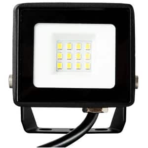 Proiector LED Homelight, 10W, 700lm, 6400K, IP65, negru