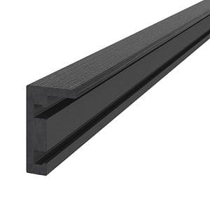 Profil de inchidere Klikstrom Neva Premium, compozit, 220 x 4 cm, gri
