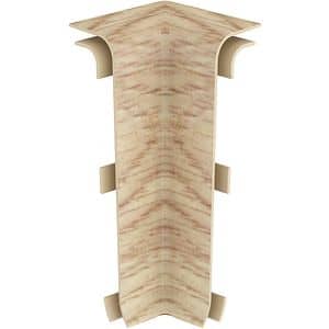 Colt interior plinta VILO Esquero, PVC, 6.7 cm, 2 bucati, maro