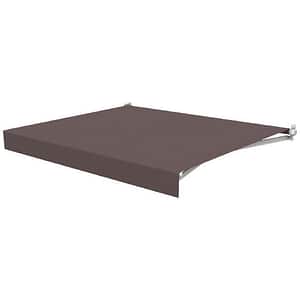 Copertina retractabila BLOOMA, aluminiu, 250 x 200 cm, maro taupe