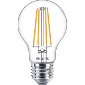 Set 3 becuri LED PHILIPS 8718699696955, 8.5W, A60, E27, lumina calda