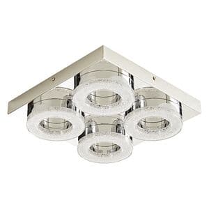Plafoniera Led Perna 4X16W Crom