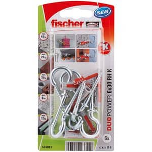 Set dibluri FISCHER DuoPower, 6 x 30mm, 6 bucati