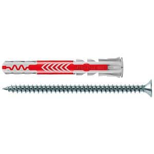 Diblu nylon duopower 6 x 50 cu holsurub aferent total filetat cu cap inecat PZ2  Fischer