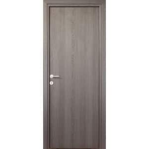 Usa interior Karpat, fara geam, reversibila, MDF, 88 x 203 cm, gri antracit