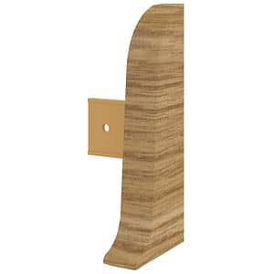 Terminatii VILO Flex 508, PVC, 5.5 cm, 2 bucati, maro deschis