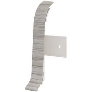 Terminatie VILO Flex 5102, PVC, 5.5 cm, 2 bucati, gri