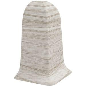 Colt exterior VILO Flex 5101, PVC, 5.5 cm, 2 bucati, gri deschis