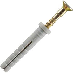 Diblu cu surub cap cilindric, 6 x 40 mm, PP, PE, vrac