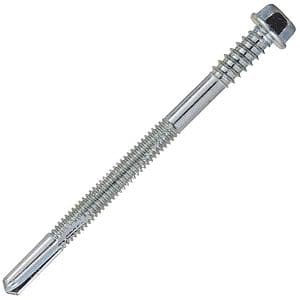 Surub SDS pentru panouri sandwich, cap hexagonal, 6.3 x 100 mm, SW8, ZA, vrac