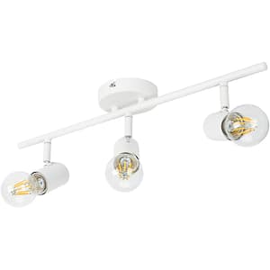 Spot LED Ghlin GOODHOME, 3 becuri E27, 8.6W, alb