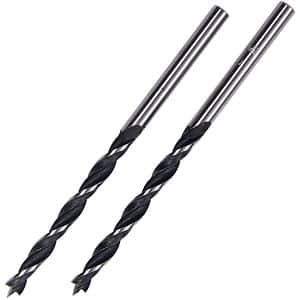 Burghiu lemn Erbauer, 4 x 75 mm, 2 bucati