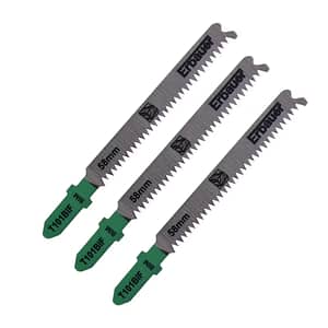 Lame fierastrau Erbauer T101BIF, pentru laminate, 1.5-15 mm, 3 buc