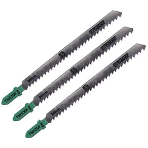 Lame fierastrau Erbauer T301CDF, pentru lemn tare, 4-65 mm, 3 buc