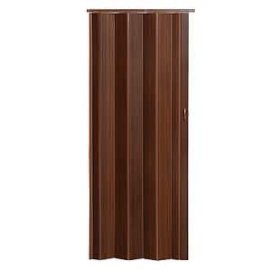 Usa interior Acordeon, fara geam, reversibila, PVC, 83 x 203 cm, maro