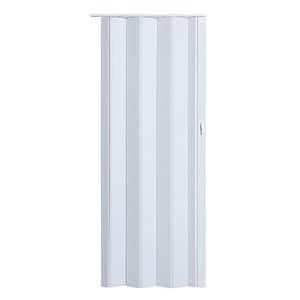 Usa interior Acordeon, fara geam, reversibila, PVC, 83 x 203 cm, alb