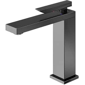 Baterie lavoar GOODHOME Kolima, metal, argintiu