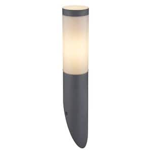 Lampa exterior GLOBO Boston, E27, IP44, 23W, otel, gri