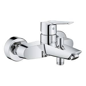 Baterie cada-dus GROHE Start 32278002, monocomanda, alama, argintiu