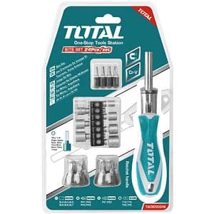Set 24 surubelnite cu clichet  TOTAL