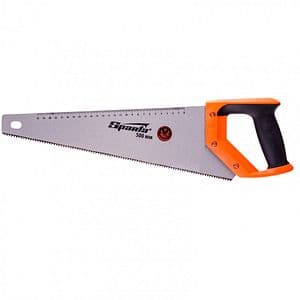 Fierastrau pentru lemn,  500 mm, 7-8 TPI, dinte 2D, dinte calit, rigla, maner cu insertie dubla  Sparta