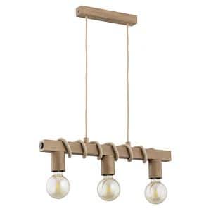 Lampa cu pendul, 3 x 60W, E27, IP20