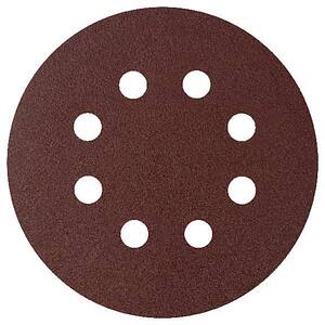 Set foi slefuire perforate MAC ALLISTER, 125 mm, P180, 5buc