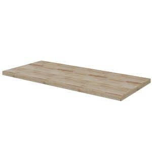 Blat pentru baie GOODHOME Hartland, 100.5 x 45.5 x 2.7 cm, lemn stejar, maro