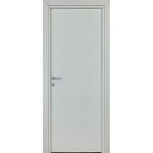 Usa interior Partas, fara geam, reversibila, HDF, 78 x 203 cm, alb