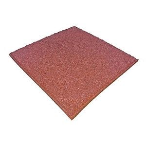 Dala cauciuc gradina OUTDOOR LIVING, 50 x 50 x 2 cm, rosu