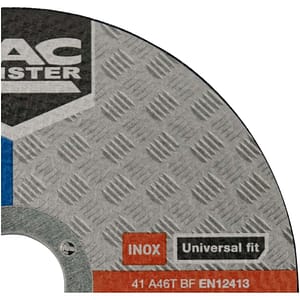 Disc inox metal MAC ALLISTER, 230x1.9x22.2 mm