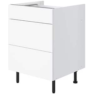 Corp inferior bucatarie Pragma, PAL, 60 x 59 x 86cm, alb