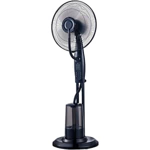 Ventilator cu pulverizare, 3 trepte de viteza, 75W, negru