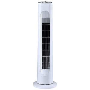 Ventilator turn, 3 trepte de viteza, 45W, alb