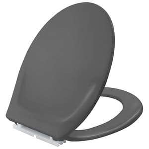 Capac WC EUROCIERE Z3, polipropilena, gri