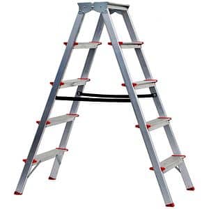 Scara pliabila STS, 5 trepte, 3.5m, aluminiu